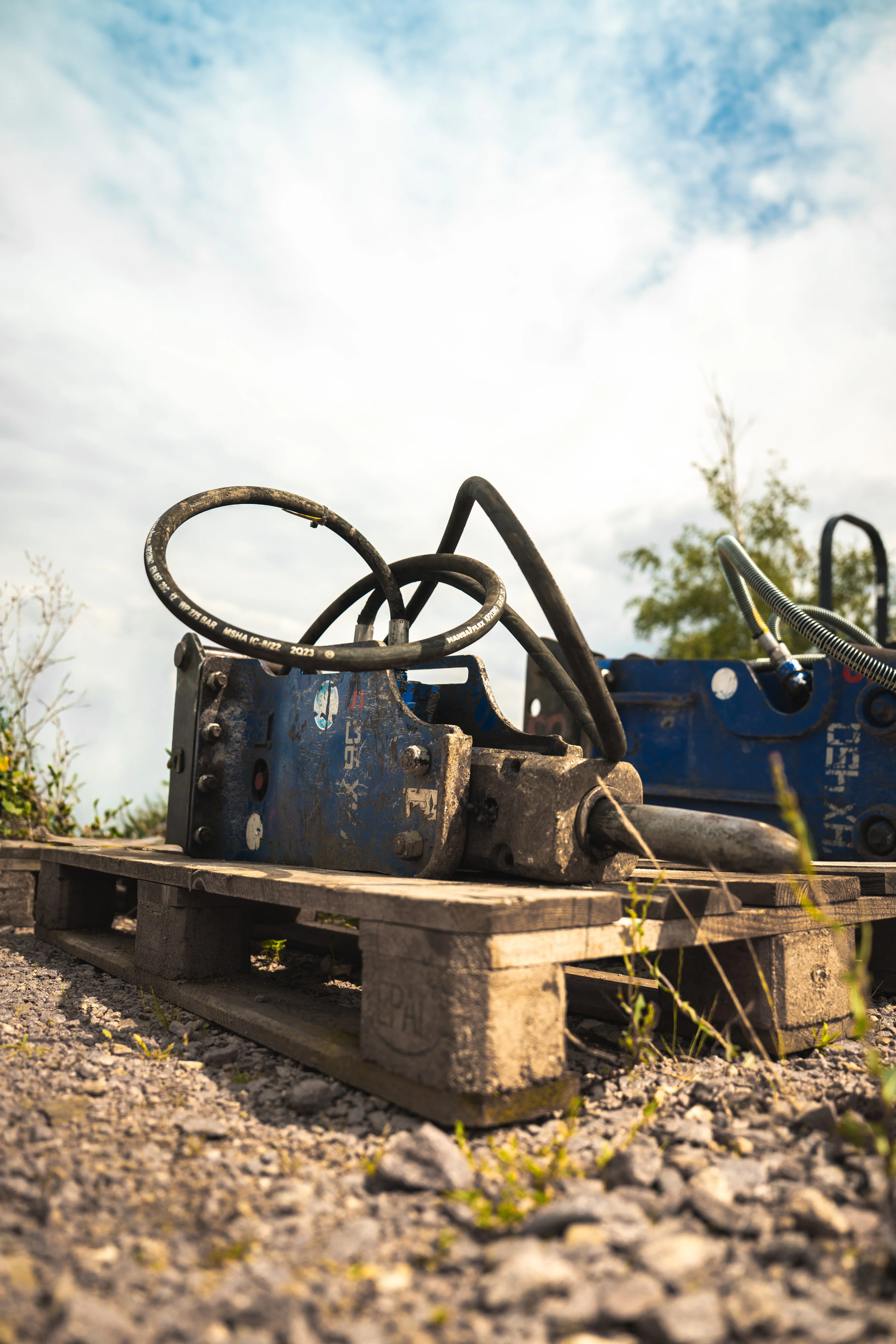 Hydraulischer Hammer für Minibagger