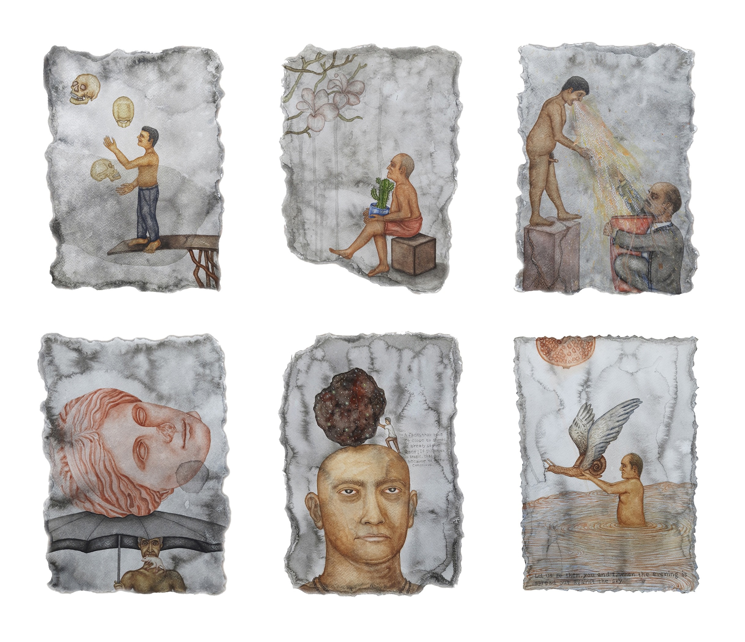 herd of sheep on road painting