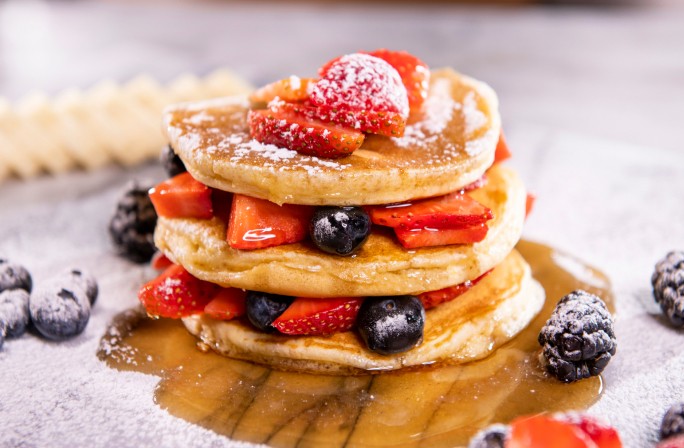 Strawberry Pancakes