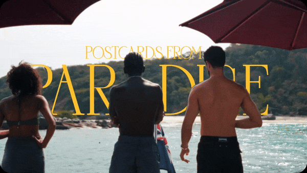 Bride in white dress walking on street, blurred motorcycle passing