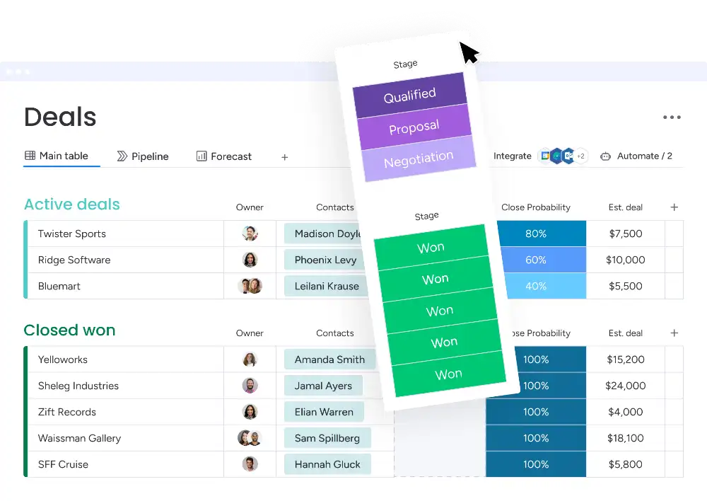 mondayCRM