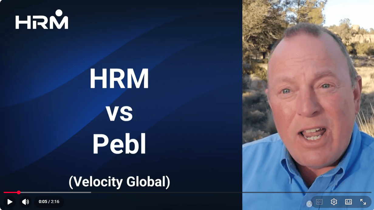 HRM vs Pebl (Velocity Global)