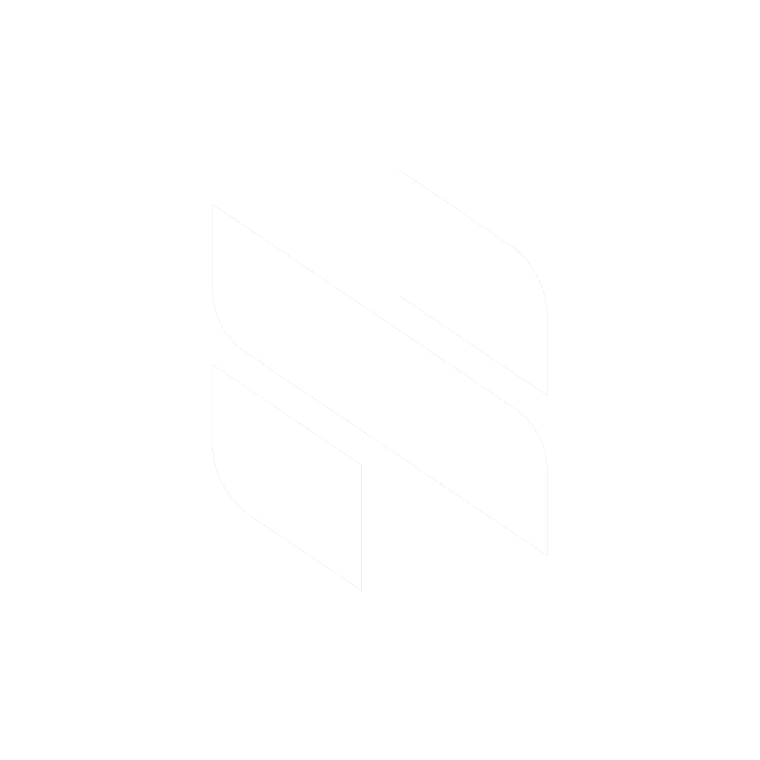 Logo van Nayah Agency met een witte letter 'N' op een zwarte achtergrond, symbool van innovatie.