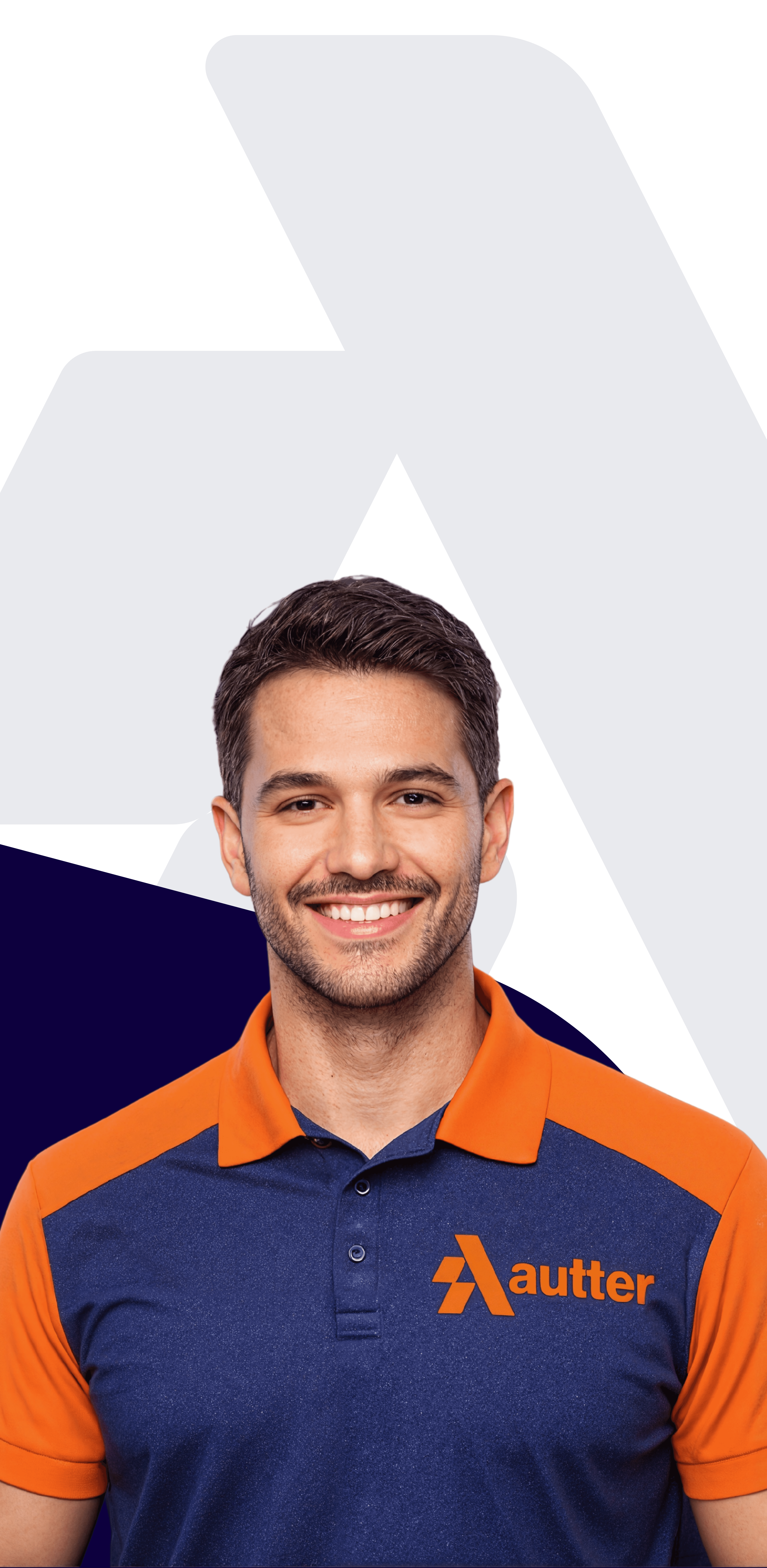 Dynamic picture of a cyclist riding downhill