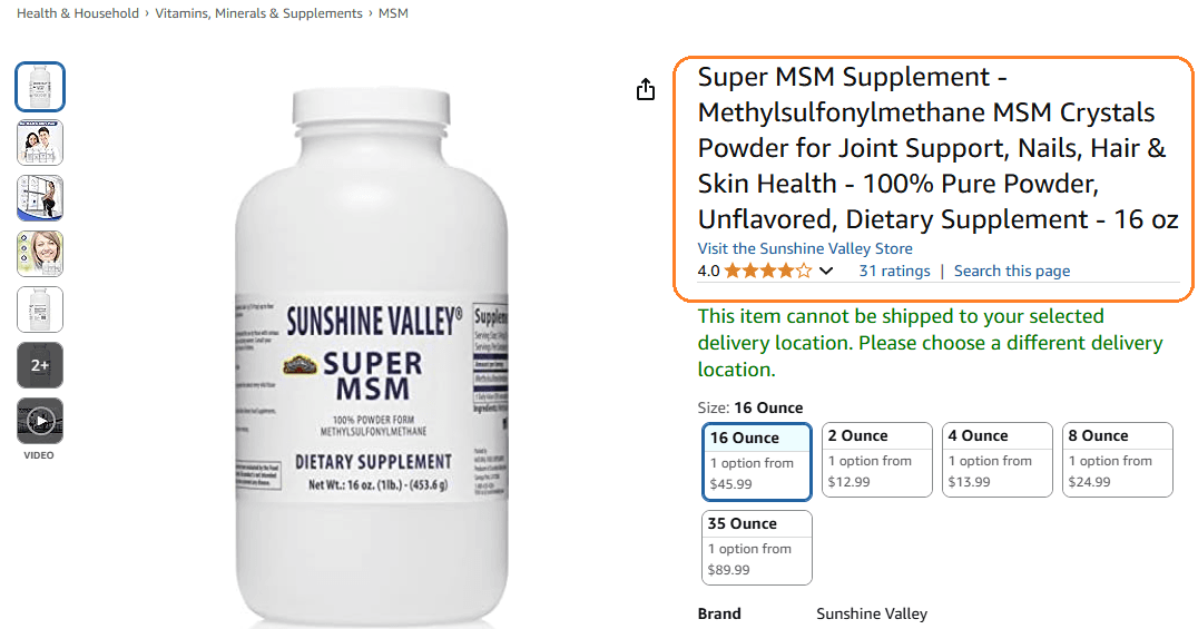 How to create a high-quality product listing