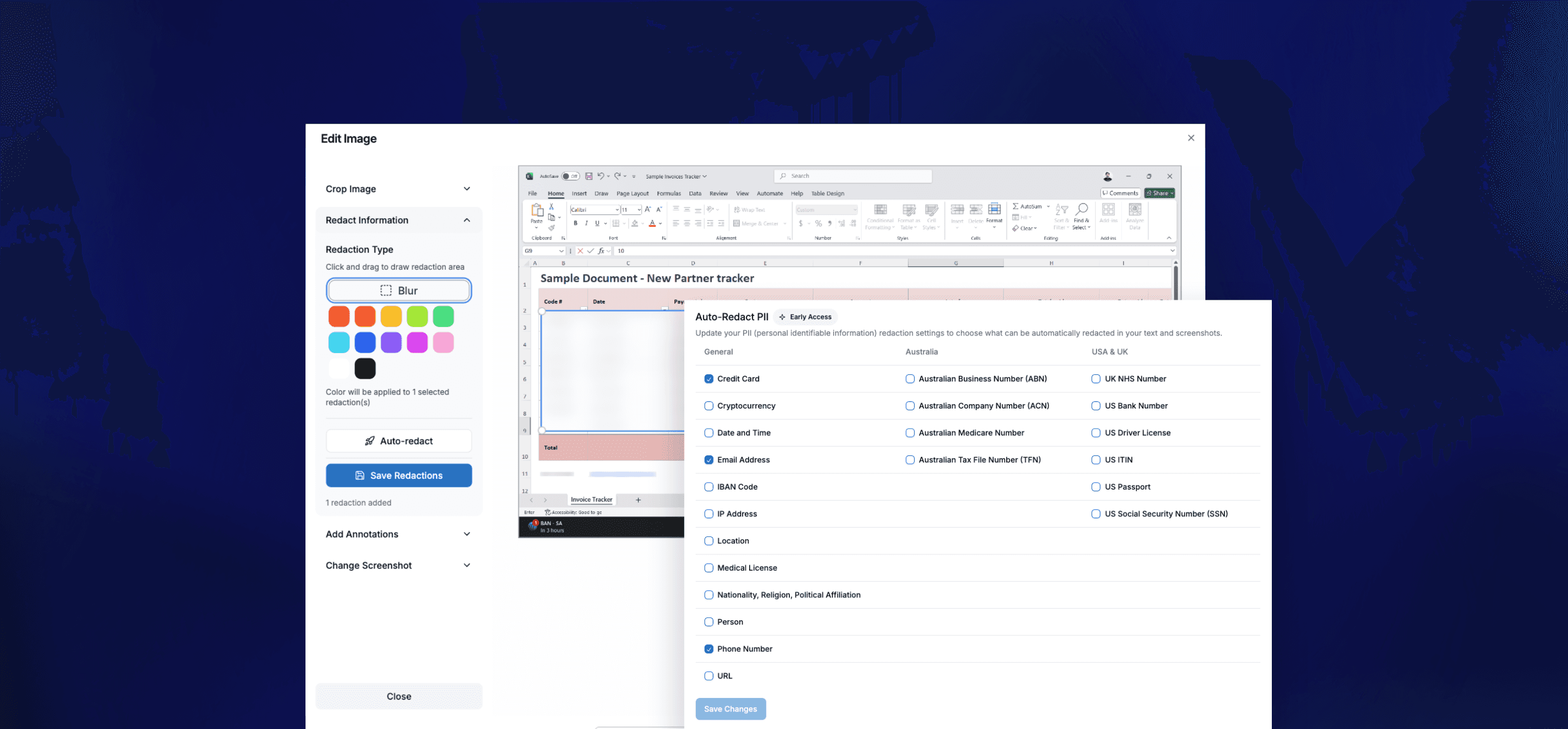 Fluency process security built in