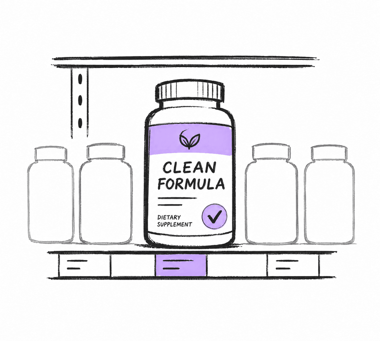 Image of a clean product sitting on shelf.