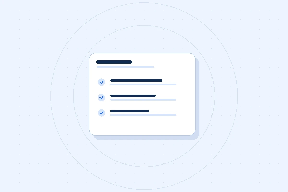 Research scorecard illustration showing reviewed records and evidence checks.