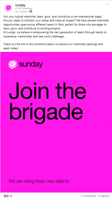 Marketing Spotlight: Sunday Marketing Strategy Social Media Strategy