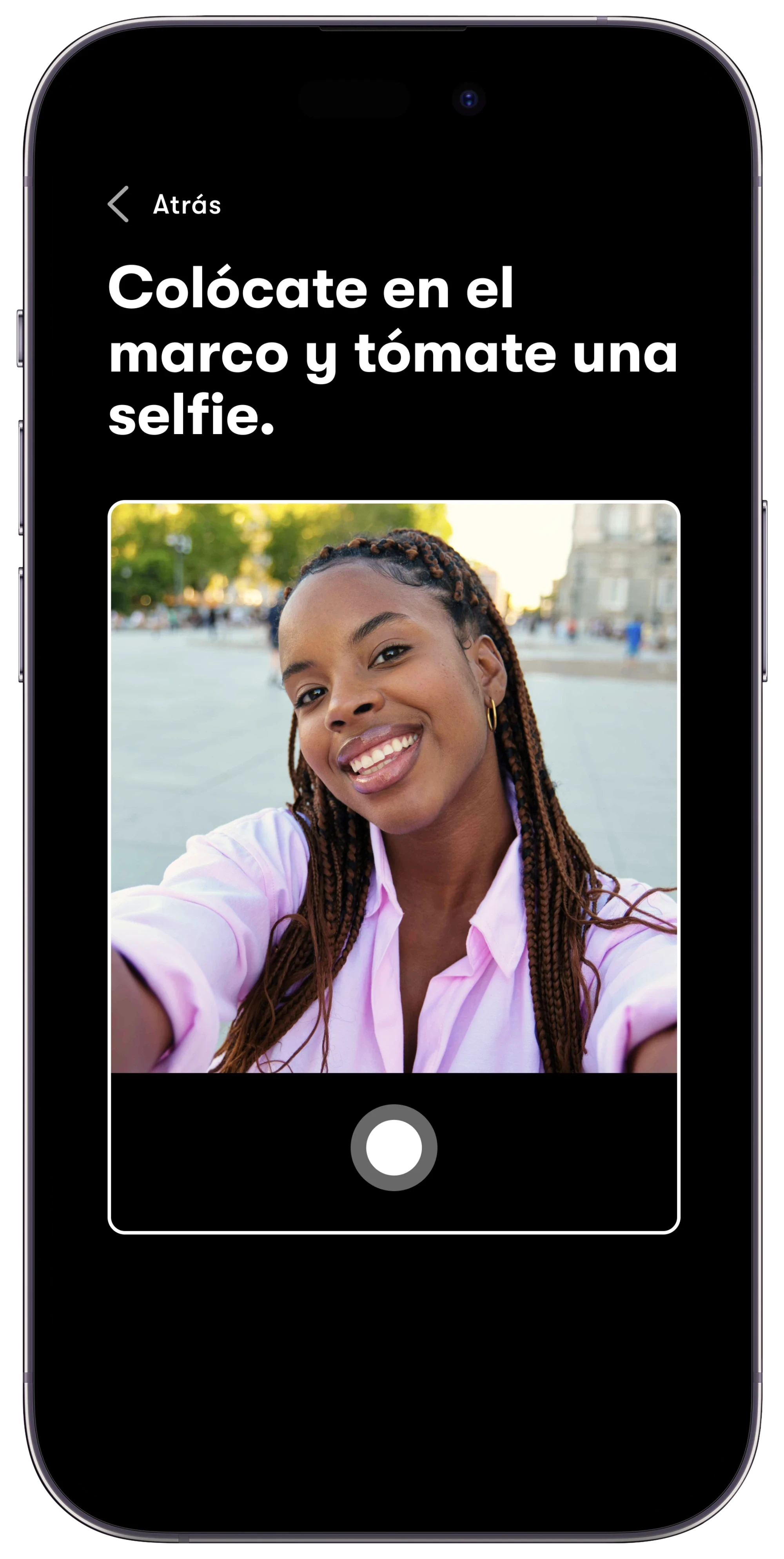 Selfie Camera for Verification
