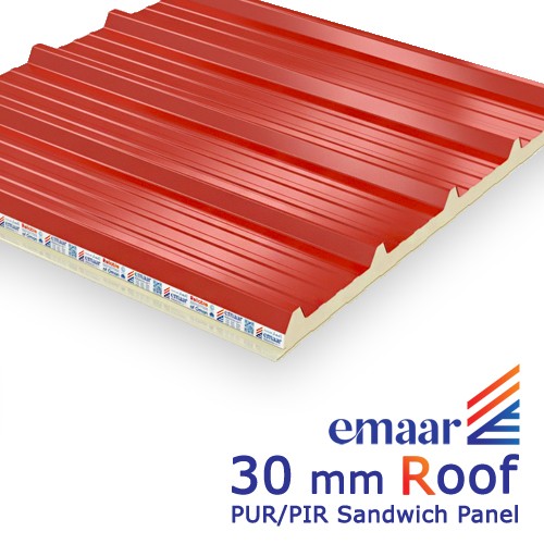 30mm Roof PU & PIR Sndwich Panel