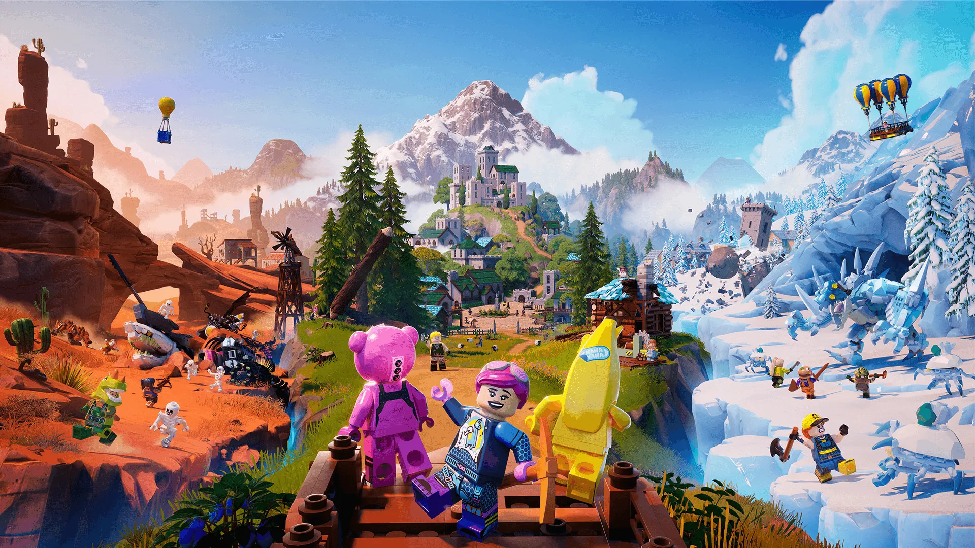 LEGO, Racing, and Music Expand the World of Fortnite artwork