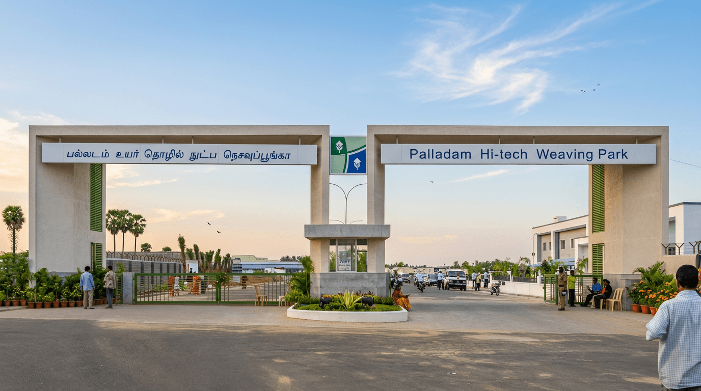 Textile Parks Branding and Environmental Identity System