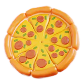Free 3D pizza icon