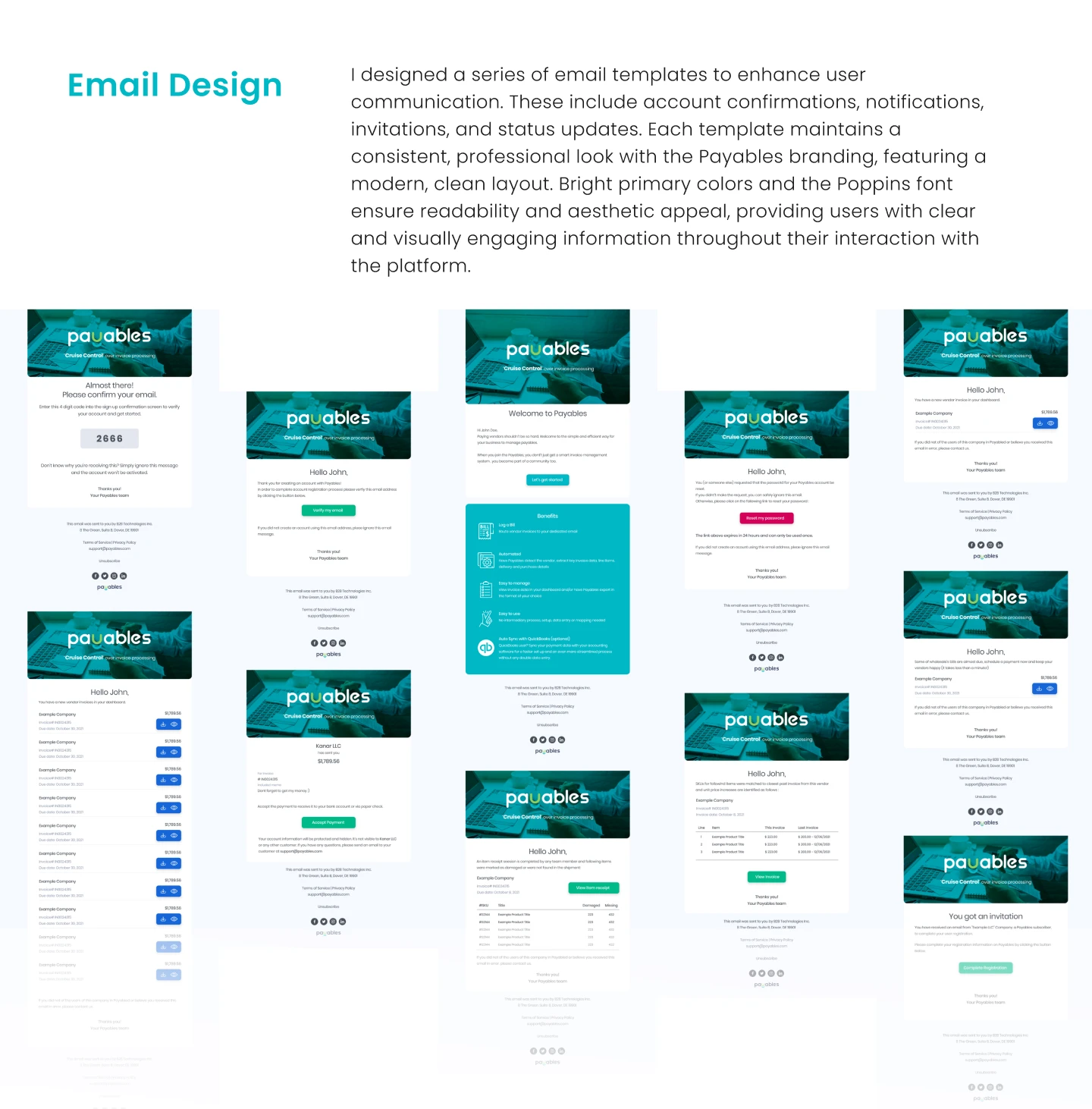 Payables SaaS Design