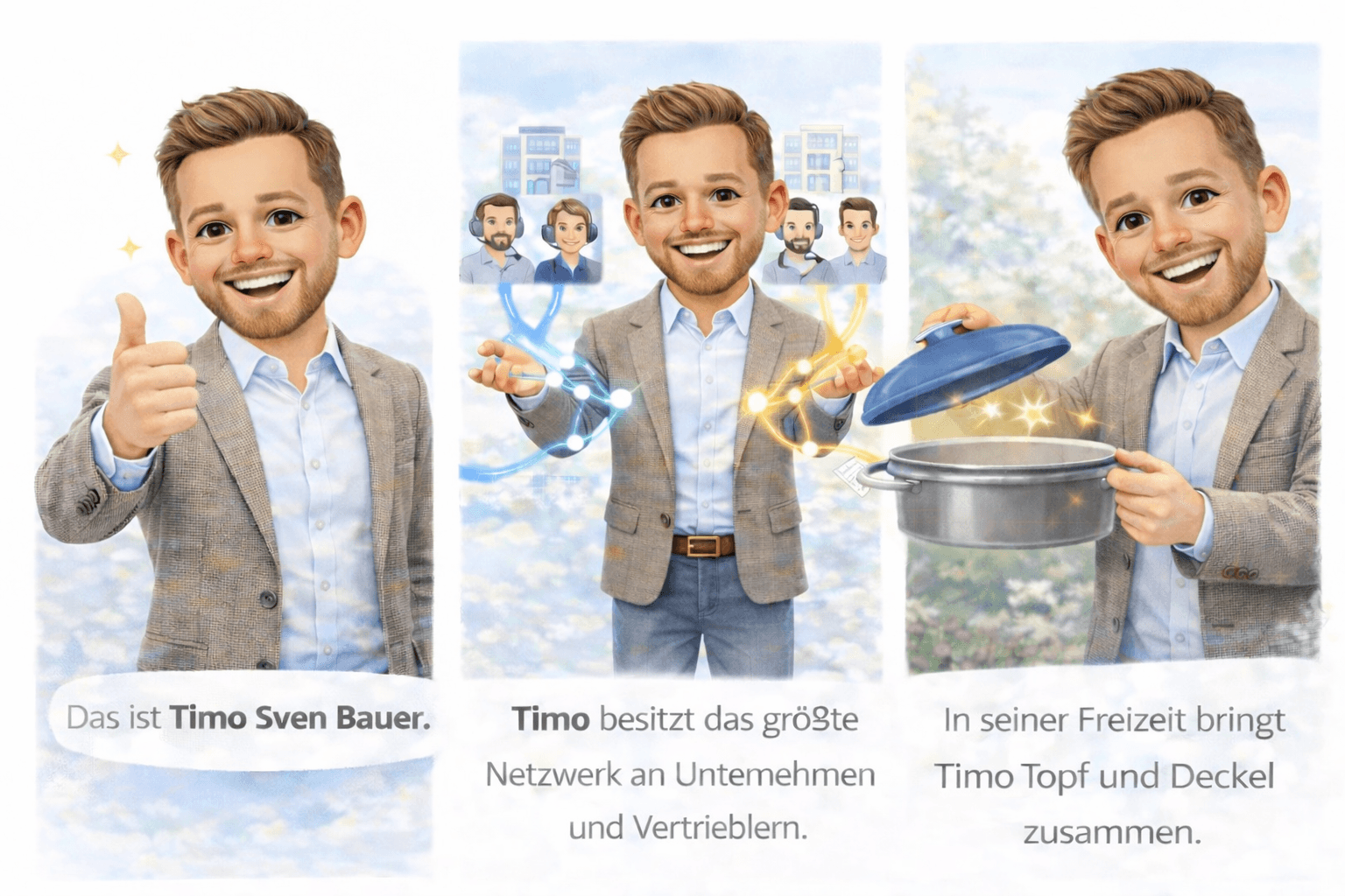 A serene fantasy portrait of a person with a butterfly wing and flower headdress