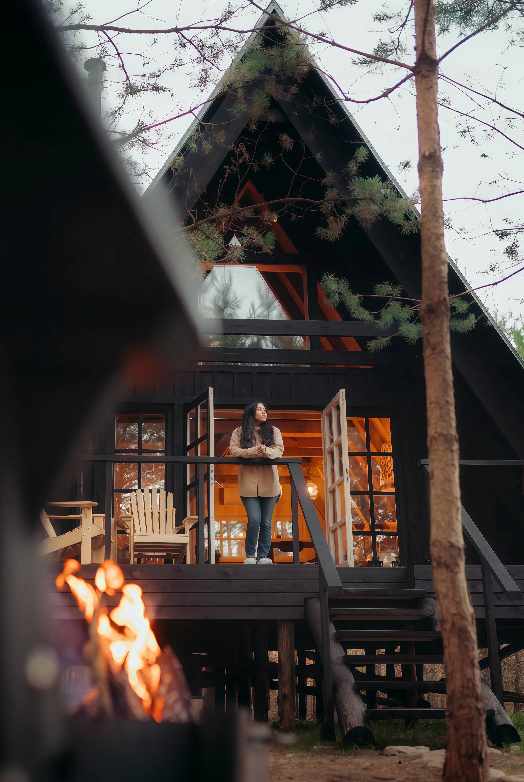 cabin inside