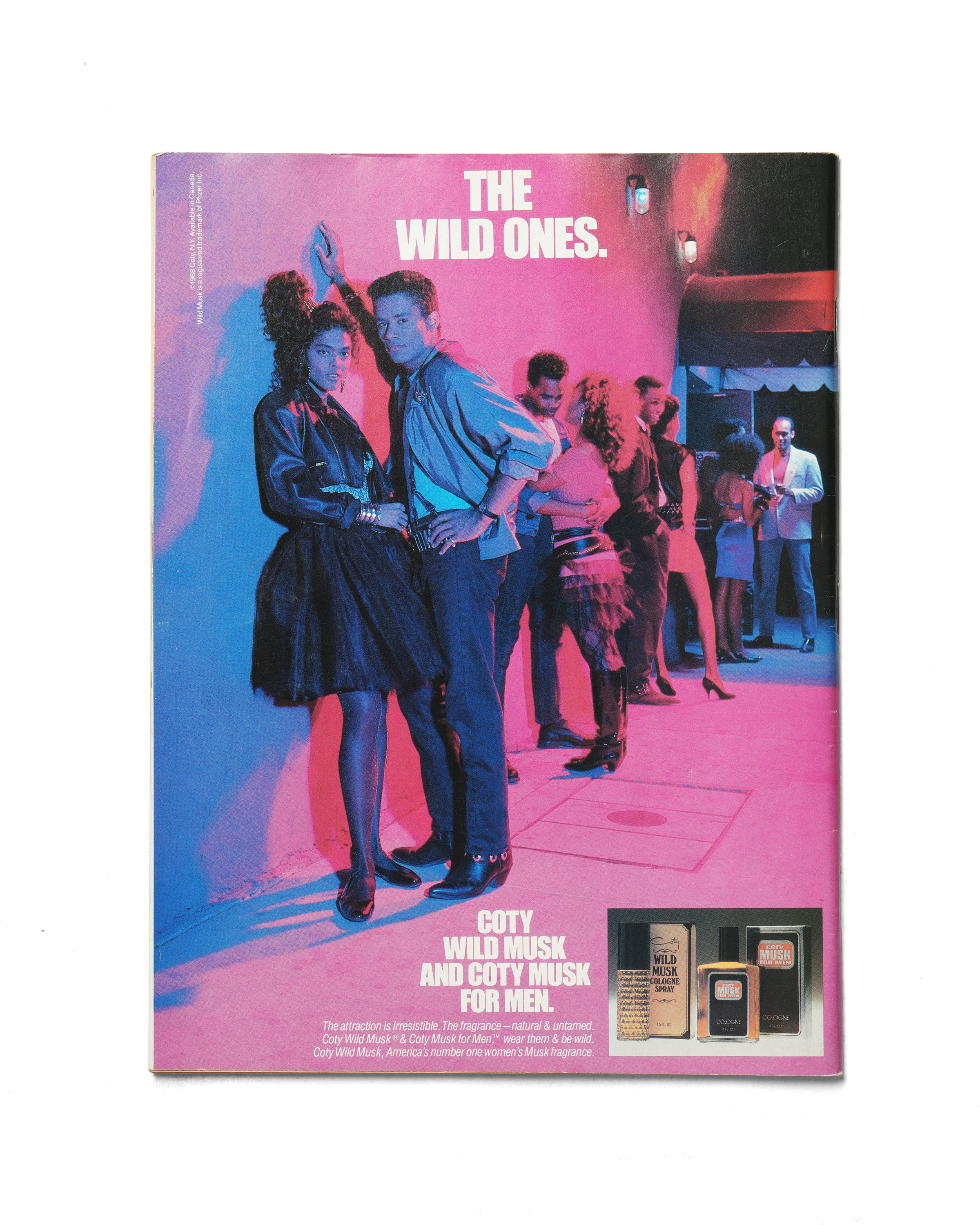 Right On - March 1990 - Back Cover