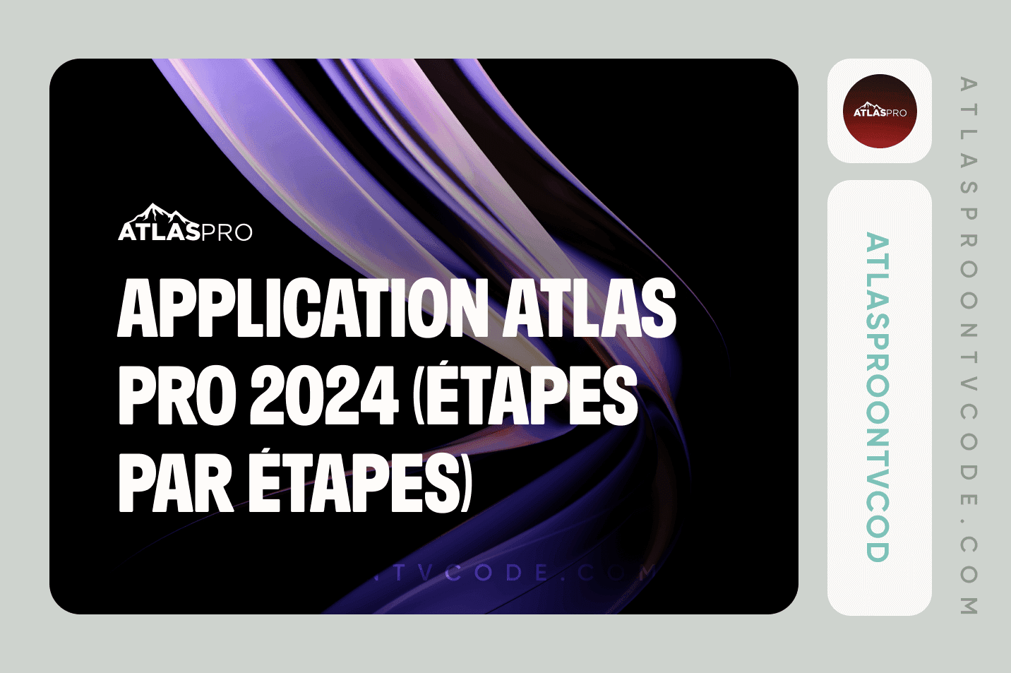 Application Atlas Pro 2024 (étapes par étapes)