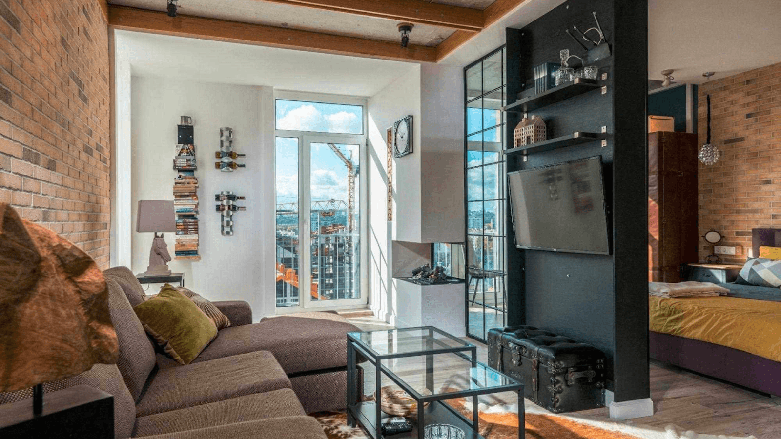 The Studio Apartment Zone Plan