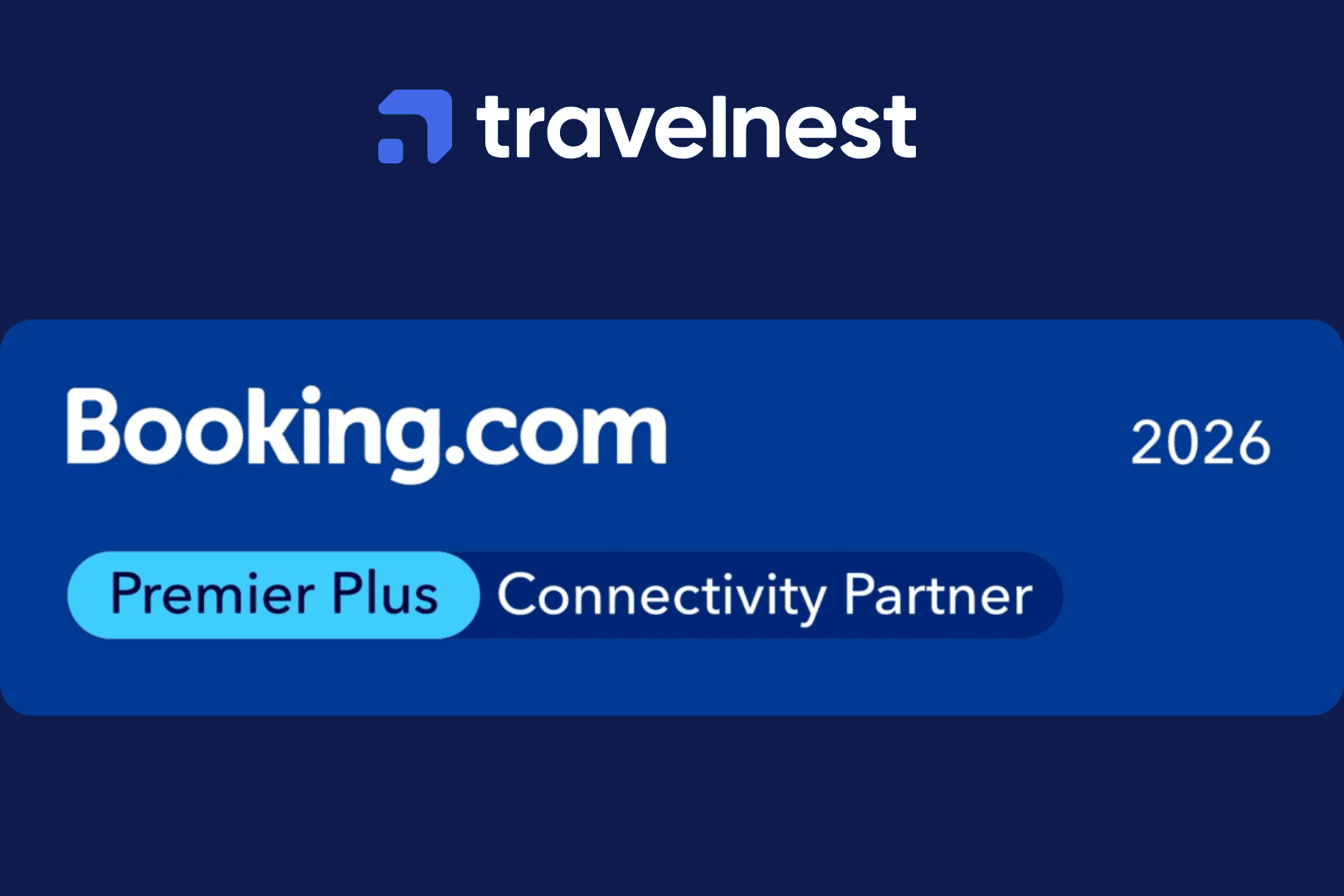 Travelnest achieves Premier Plus Connectivity Partner status with Booking.com