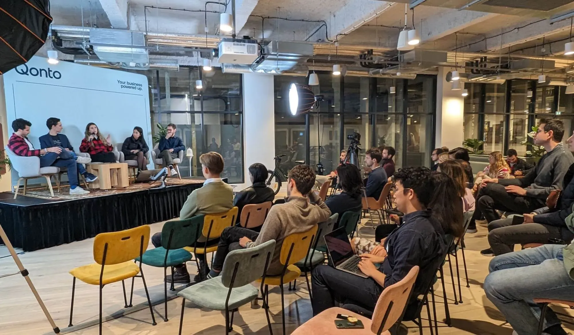 Audience at the event