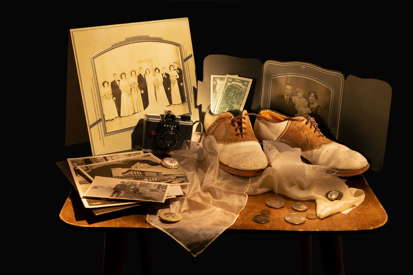 Composite Photo of Vintage Items