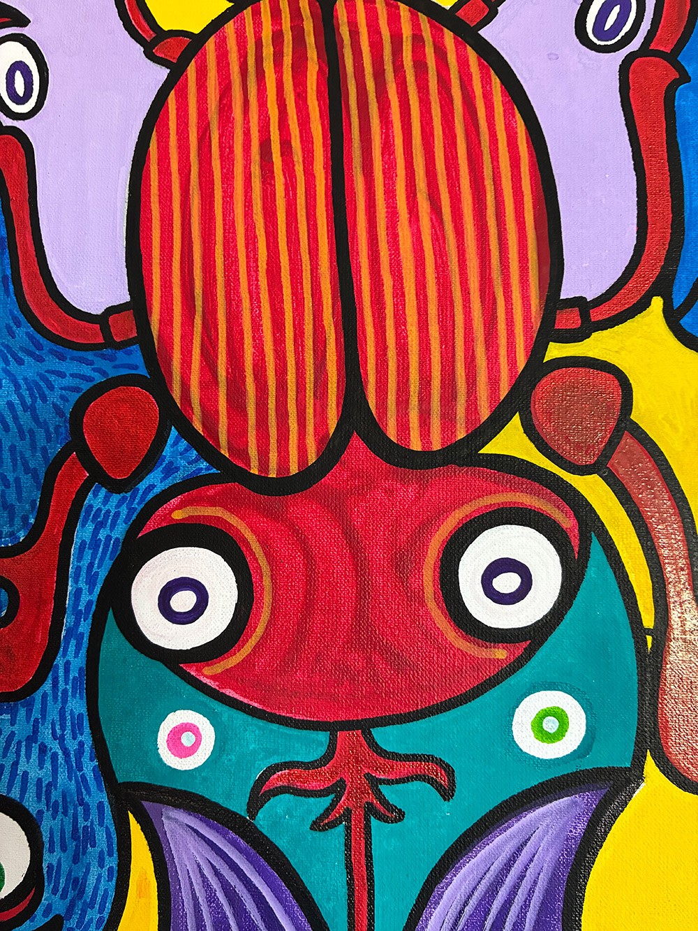 Batcave depth mysteries. Beetle detail