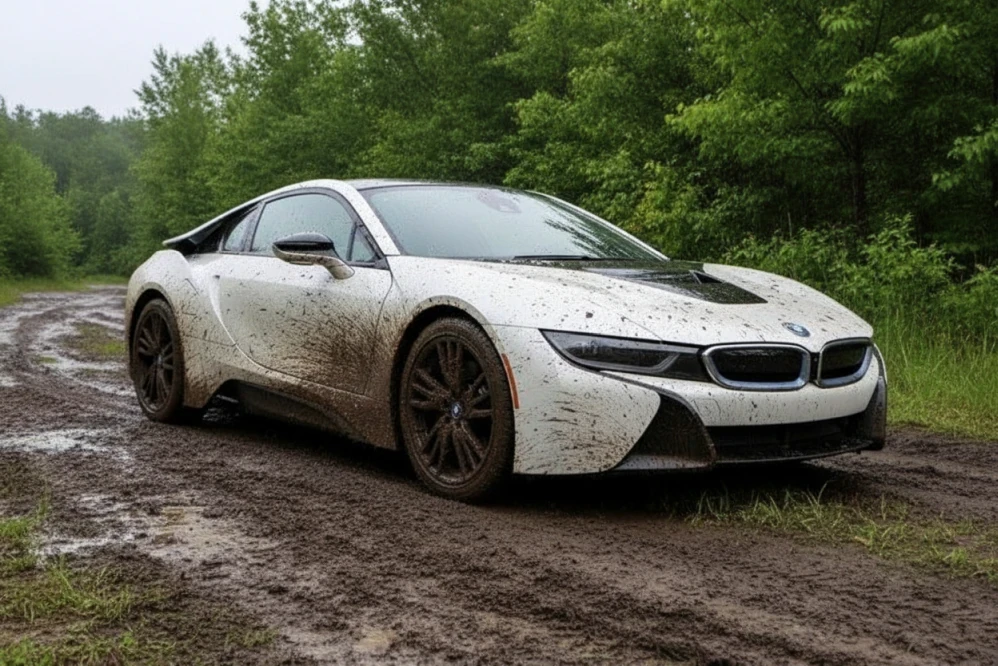 Before Washing a Car