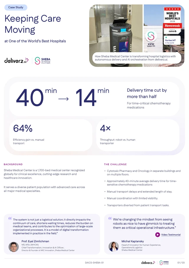 Sheba Medical Center case study cover