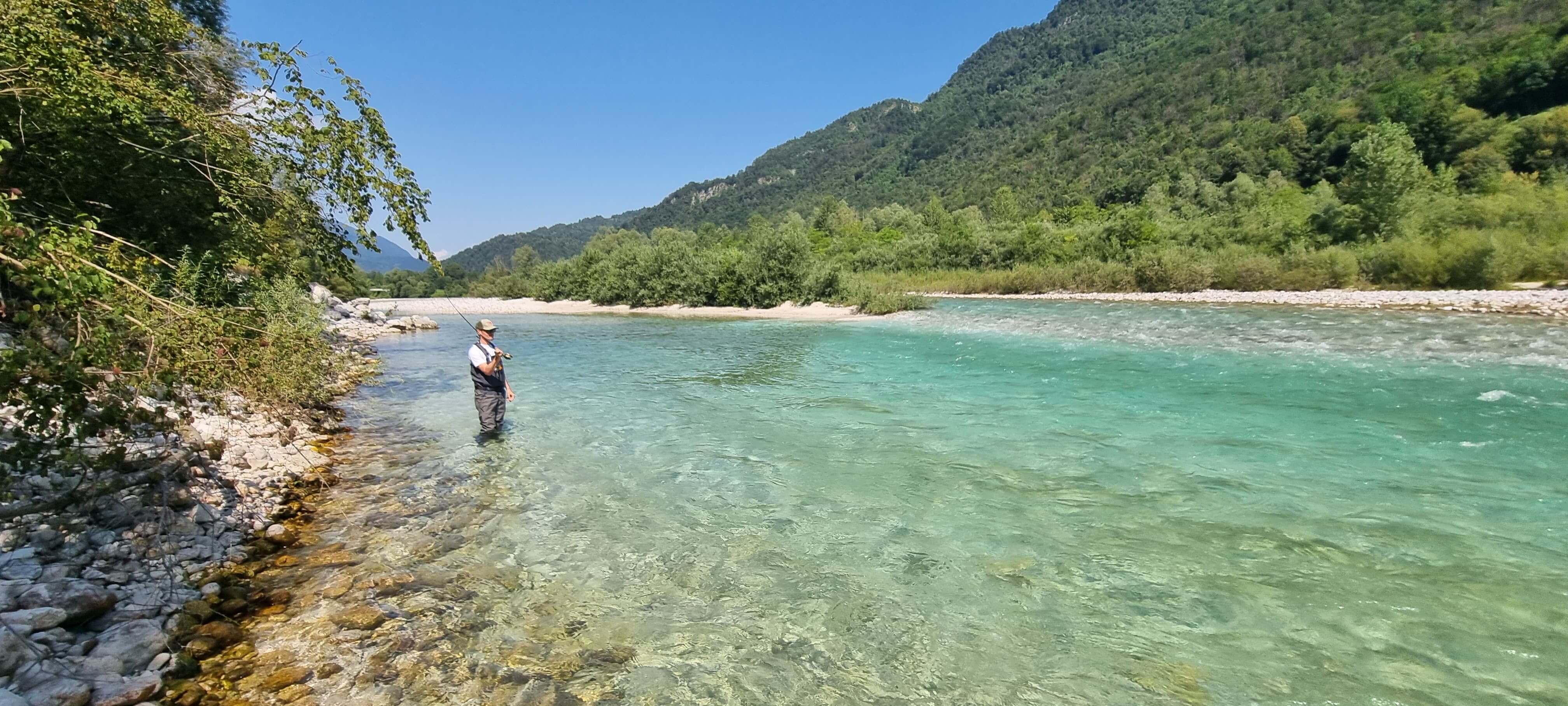 fly fishing in slovenia