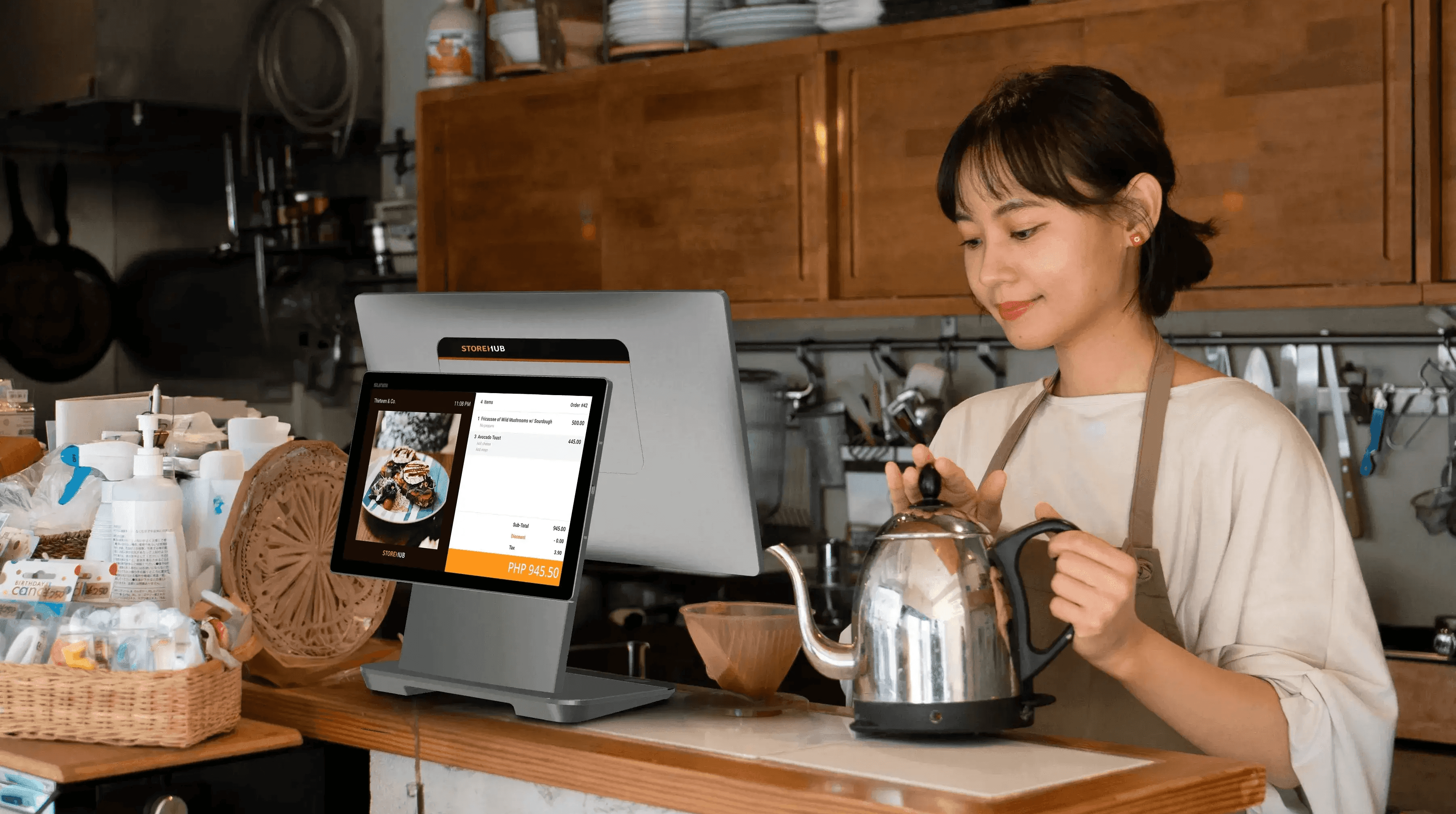 Cafe POS system in the Philippines managing takeaway orders, QR payments and digital wallets for coffee shops