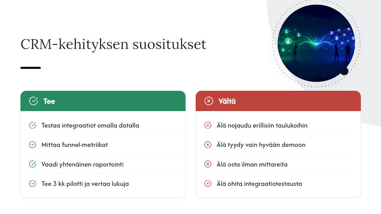 Mihin suuntaan rekrytoinnin CRM-työkalut kehittyvät seuraavaksi? — overview diagram