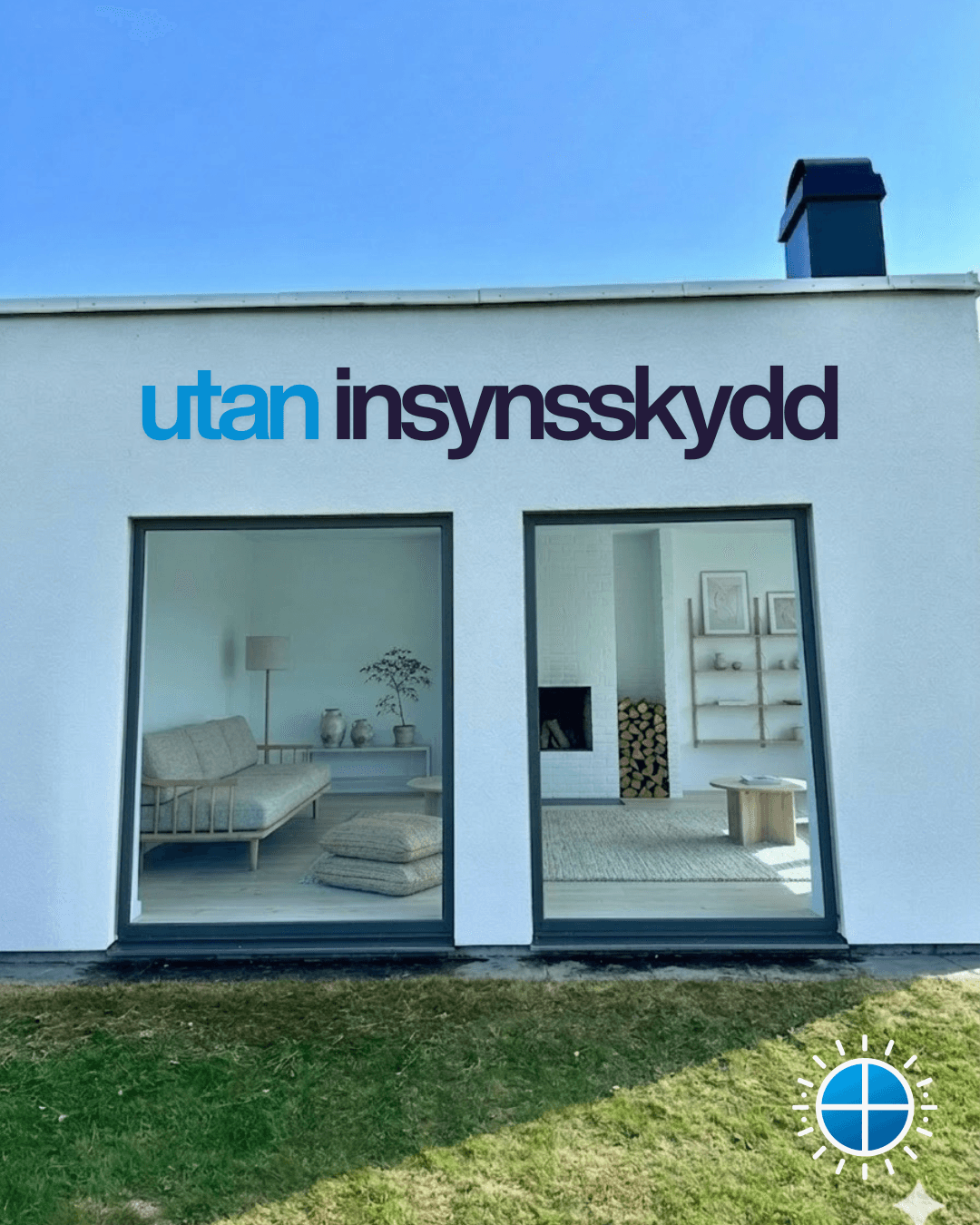 Solfilm utan spegeleffekt