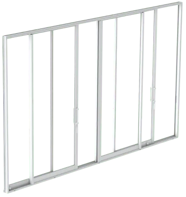 ESWindows Prestige Series 2020 sliding glass door, designed with energy-efficient, impact-resistant glass ideal for Florida’s storm-prone conditions.
