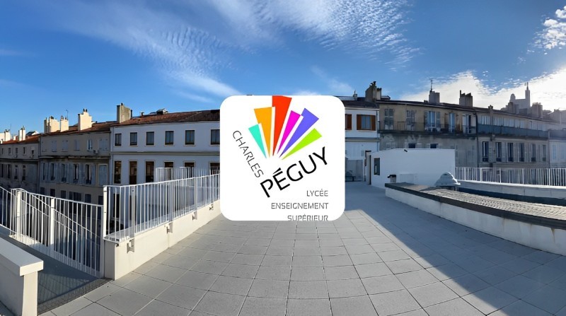 toit terrasse du lycée charles péguy à marseille