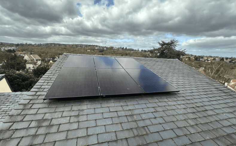 photo d'une installation solaire de 3kWc