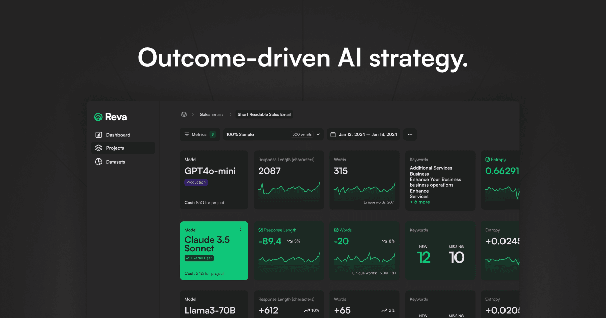 Reva product screenshot