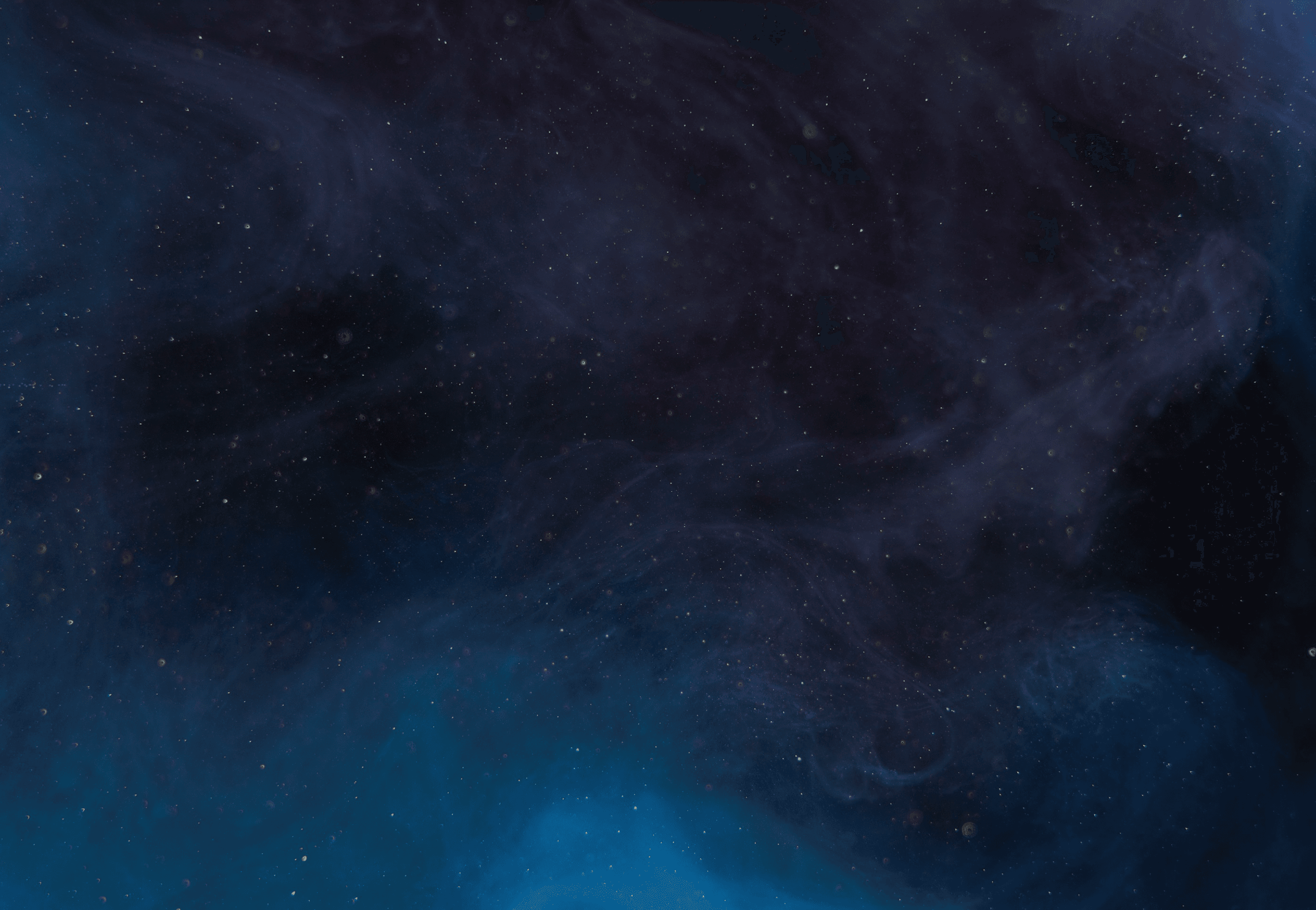 Dark cloudy sky with beatiful stars