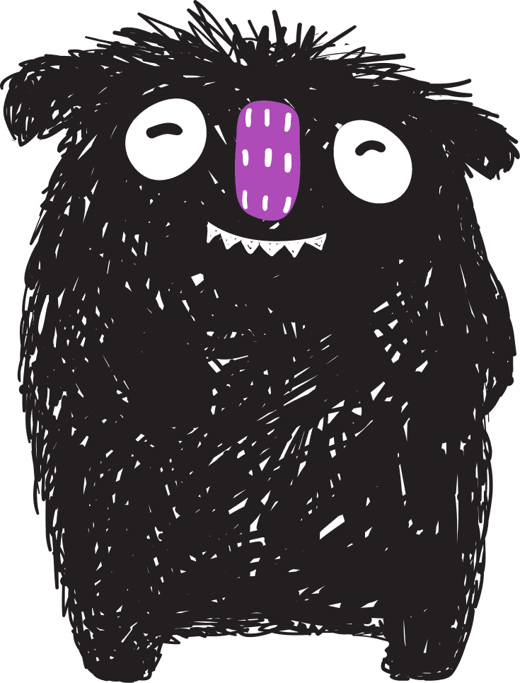 Iggy smiling calmly