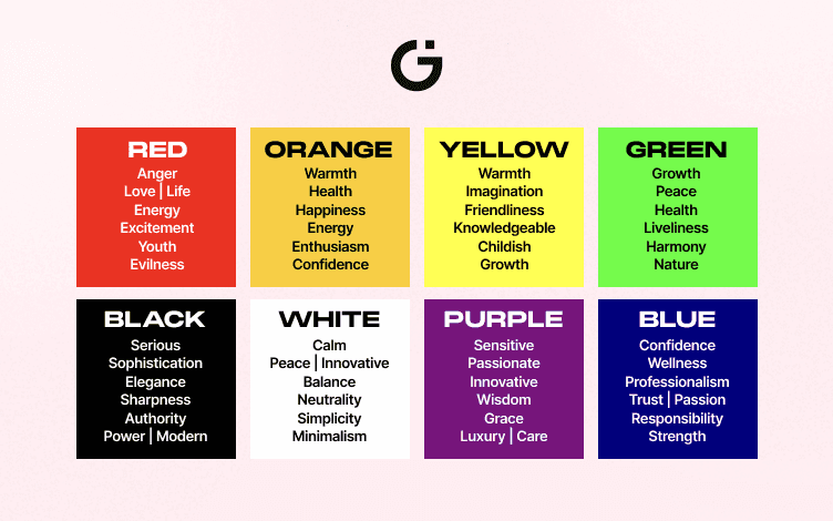 Color meanings