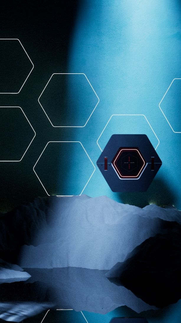 Women On Neon Background