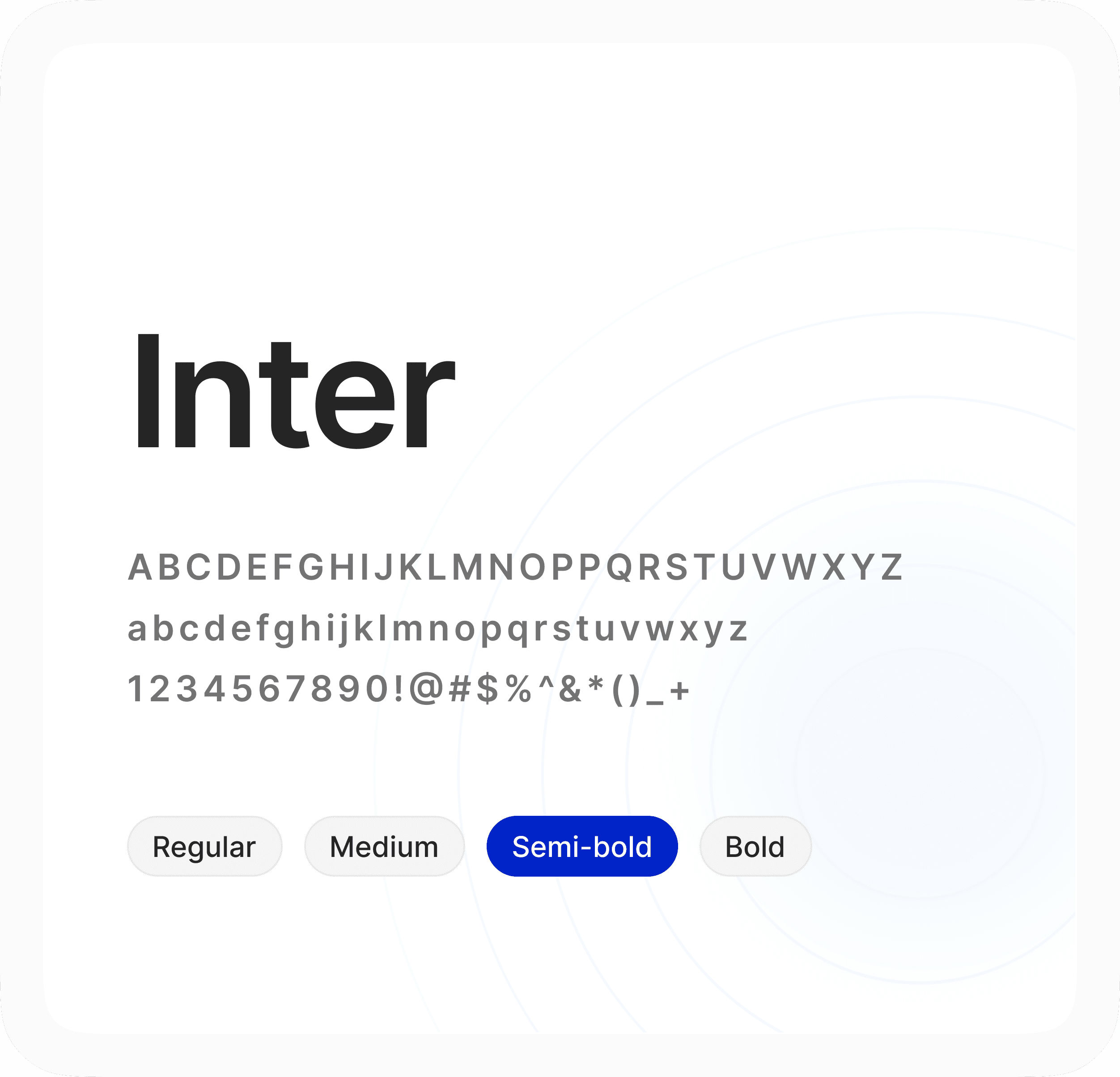 Font style which was used in Echo new design