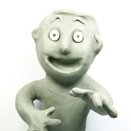 human made of clay by Adam Katz