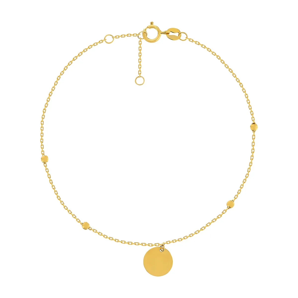 Bracelet en or jaune 375