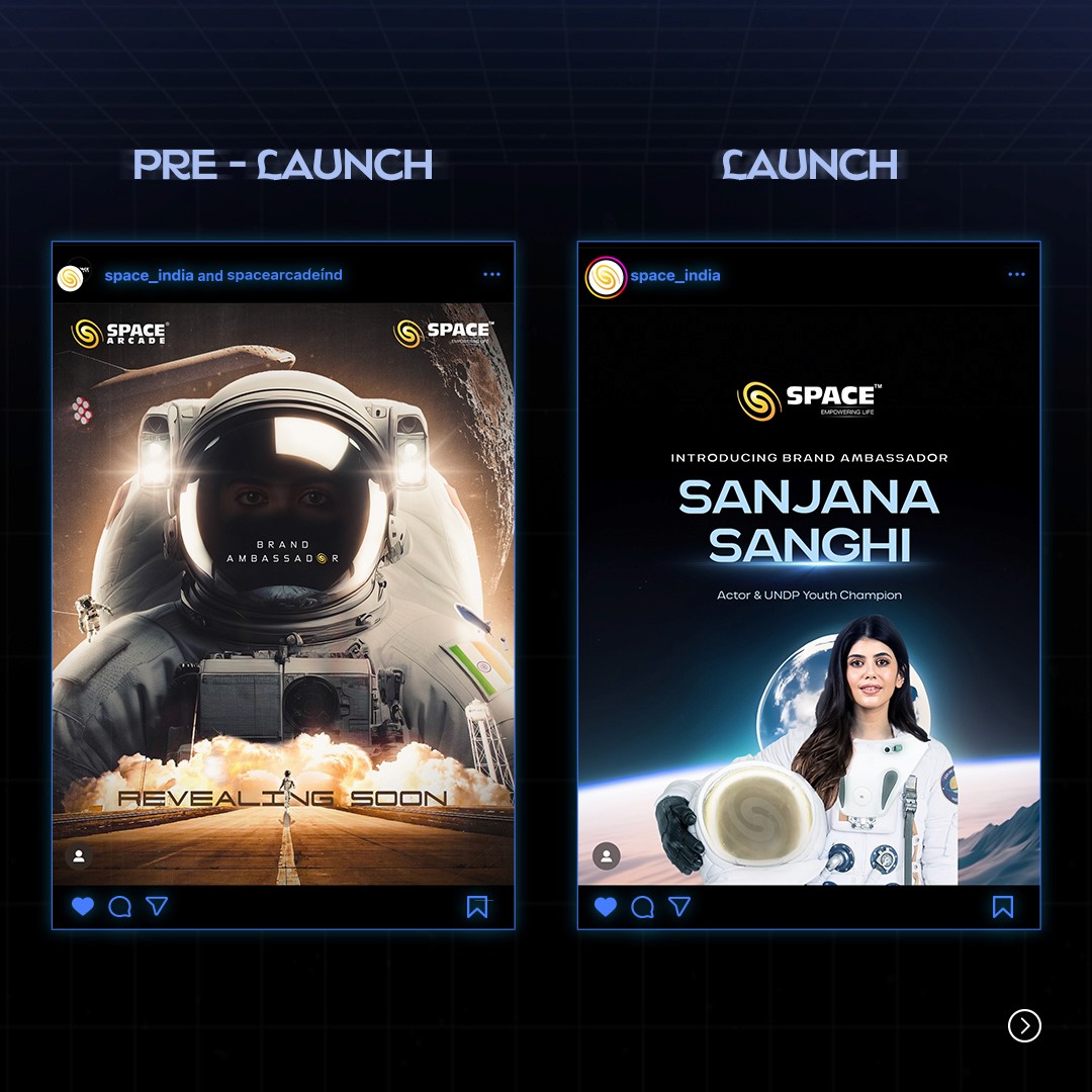 Prelaunch and Launch Instagram Posts