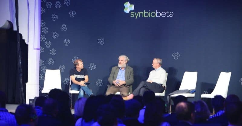 John Cumbers, George Church, and Eric Schmidt.