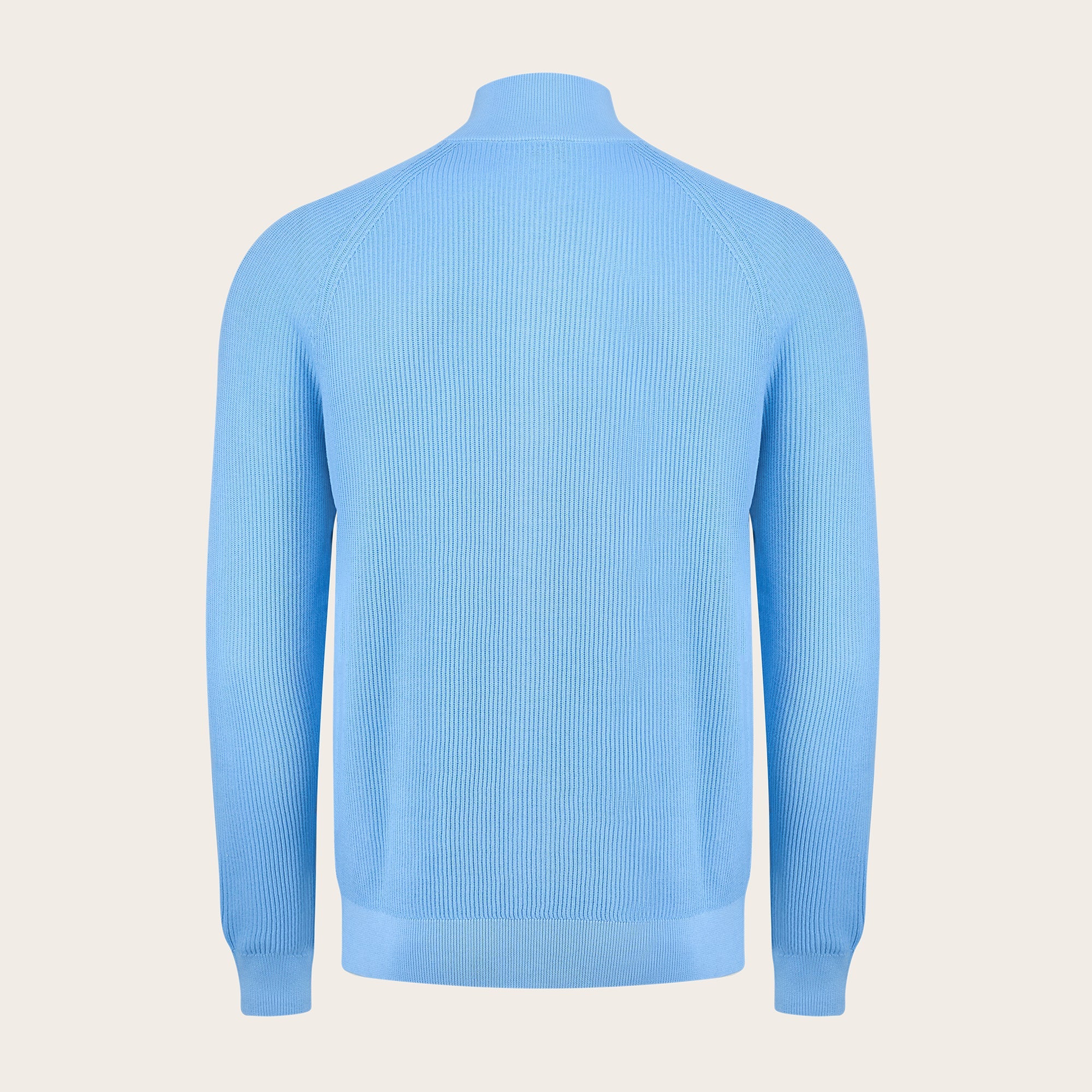 Paul Open Giza Dusty Full Zip Cardigan - Mandelli UK