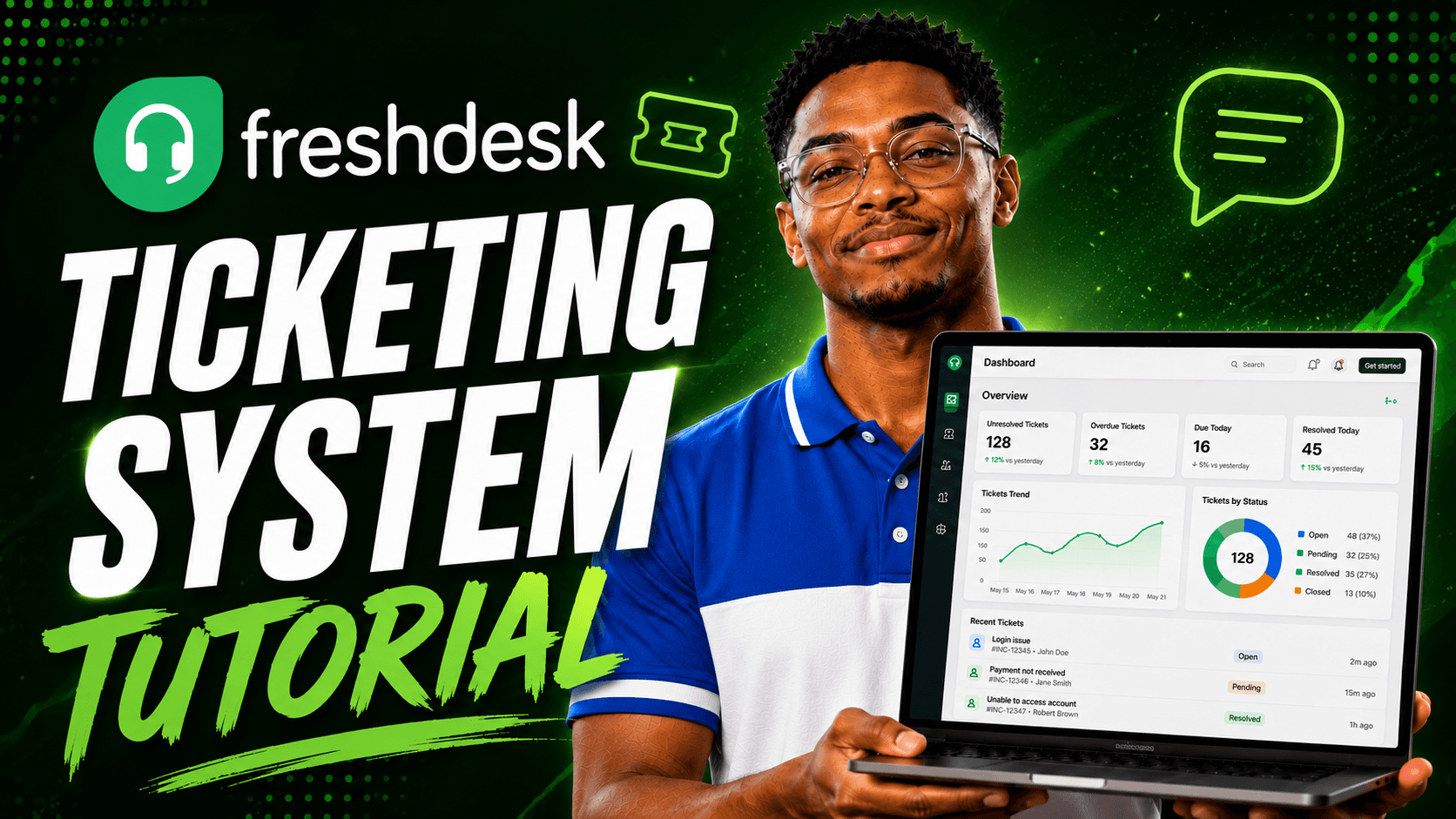 Freshdesk Ticketing System Tutorial:   How to Use Freshdesk for Customer Support 