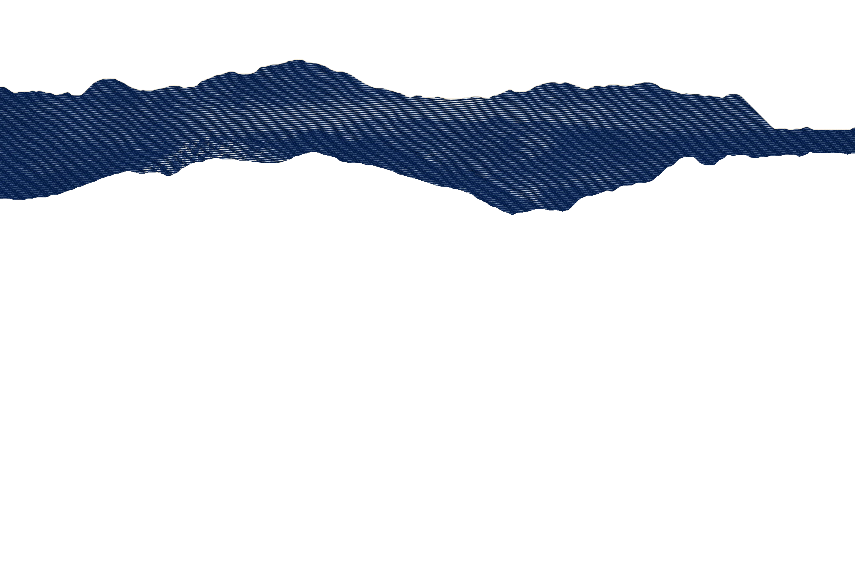 An engraved ridge under night sky